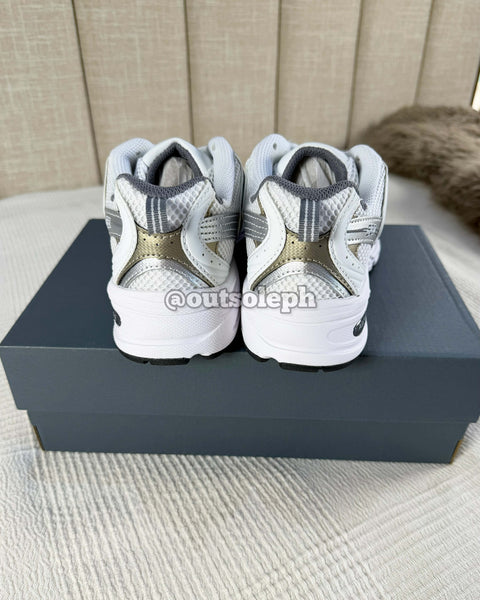NB530 'White Silver Grey'  For Men & Women