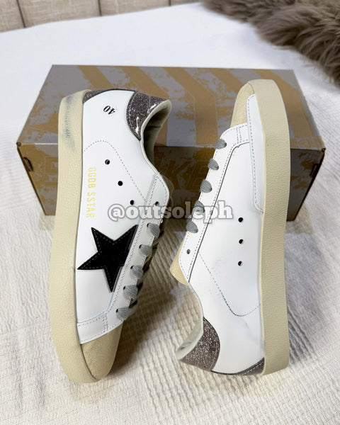 Golden Goose Super Star 'Black Beige Silver' For Women