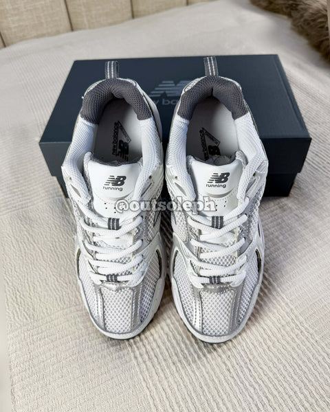 NB530 'White Silver Grey'  For Men & Women