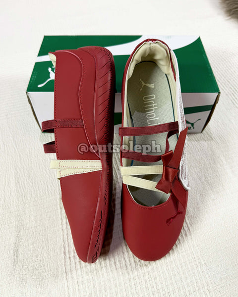 Speedcat Ballet Lace 'Burgundy White' For Women