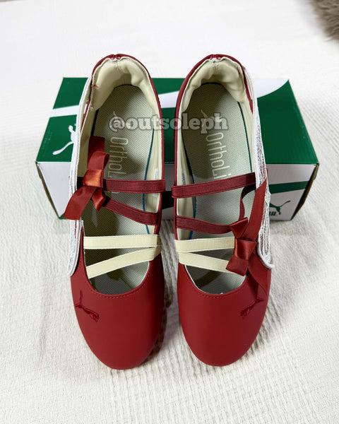 Speedcat Ballet Lace 'Burgundy White' For Women