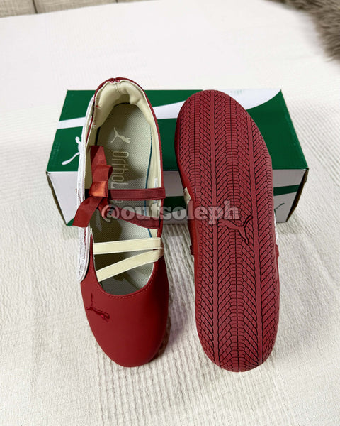 Speedcat Ballet Lace 'Burgundy White' For Women