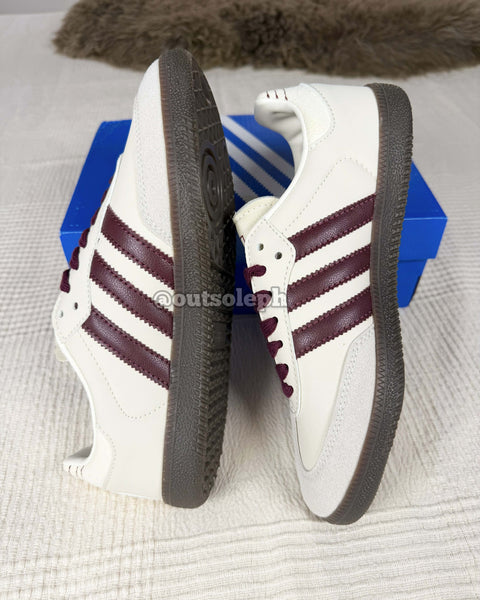 Samba 'Cream White Maroon  For Women