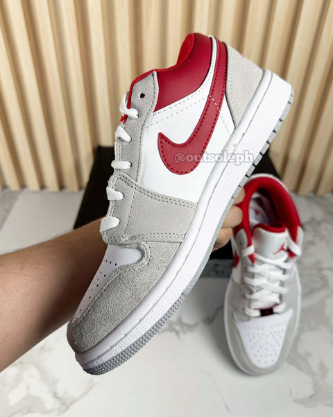 J1 Low 'Light Smoke Red' For Men & Women