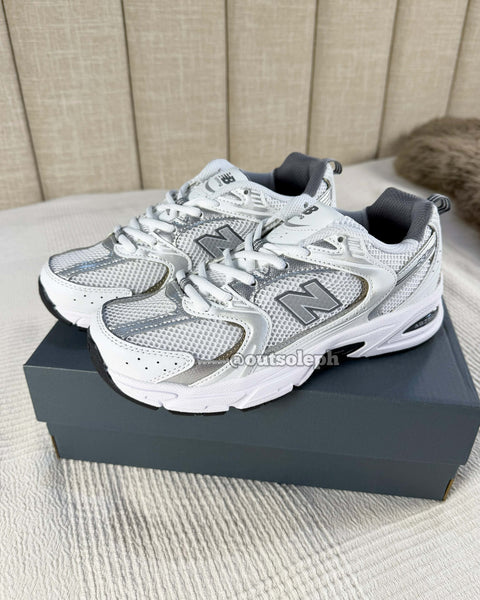 NB530 'White Silver Grey'  For Men & Women
