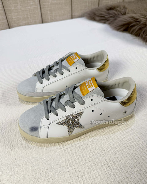 Golden Goose Super Star 'White Gold Silver' For Women