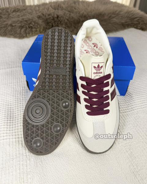 Samba 'Cream White Maroon  For Women