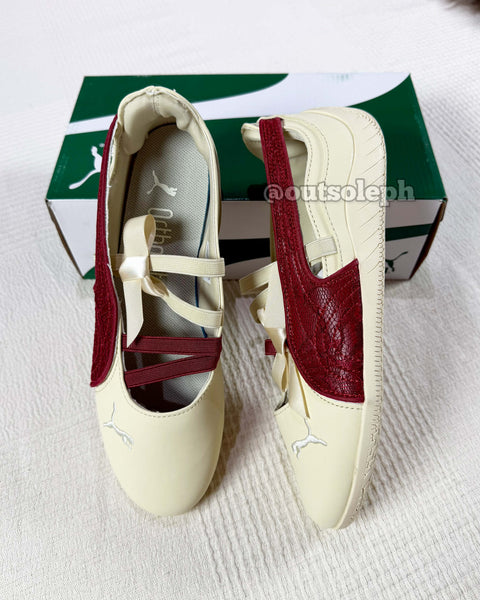 Speedcat Ballet Lace 'Ivory Ruby' For Women