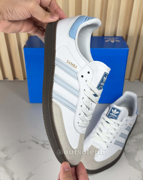 Samba "White Halo Blue' For Men & Women