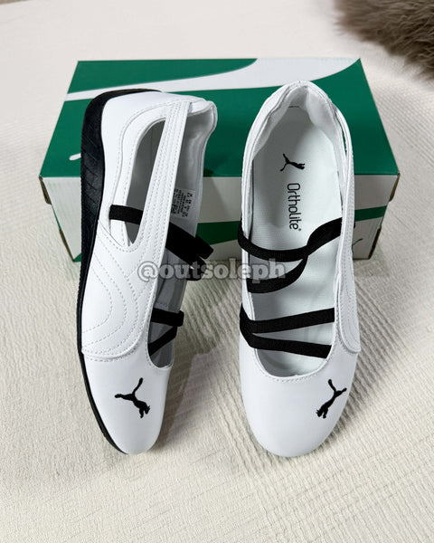 Speedcat Ballet 'White Black' For Women