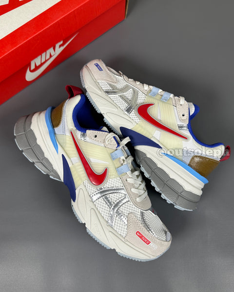 V2K 'Metallic Silver Gym Red & University Blue' For Men & Women