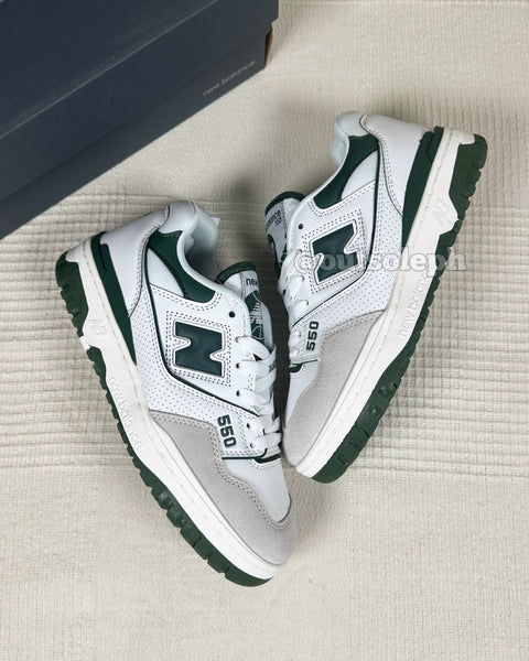 NB550 'White Team Forrest Green' For Men & Women