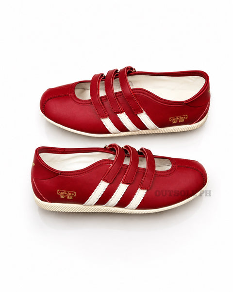 Anfu Mary Jane 'Deep Crimson Red' For Women