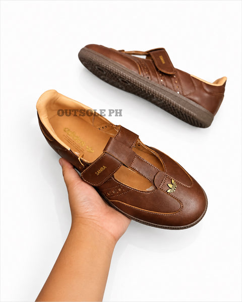 Samba Mary Jane 'Coffee Brown' For Women