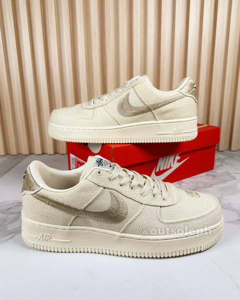 Af1  X Stussy 'Fossil' For Men & Women