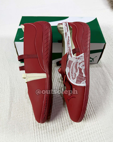 Speedcat Ballet Lace 'Burgundy White' For Women