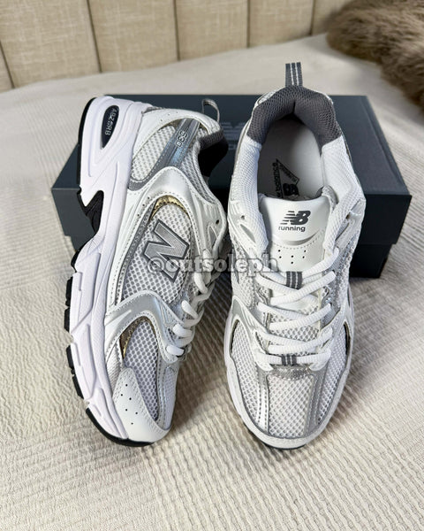 NB530 'White Silver Grey'  For Men & Women