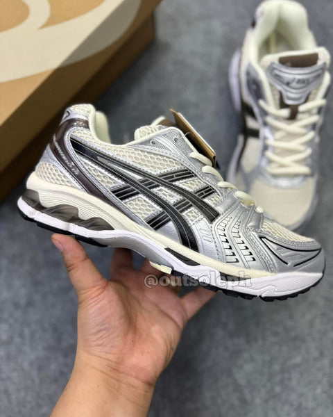 Asics Kayano 14 'Cream Black Mettalic Plum' For Men & Women