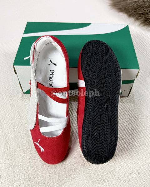 Speedcat Ballet 'Red White' For Women