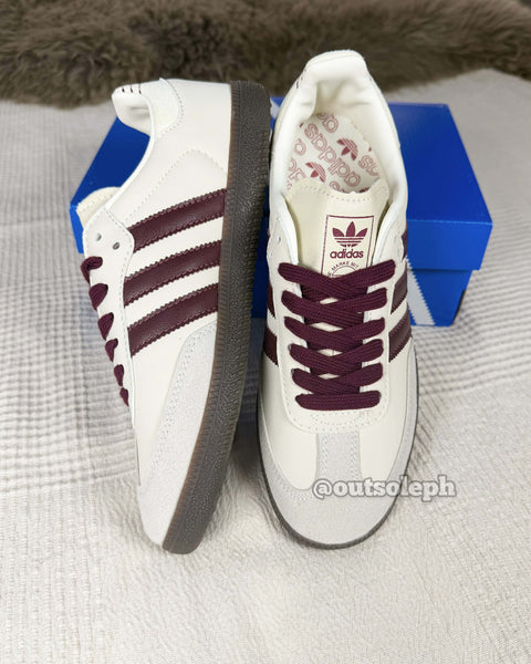 Samba 'Cream White Maroon  For Women