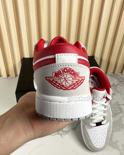 J1 Low 'Light Smoke Red' For Men & Women