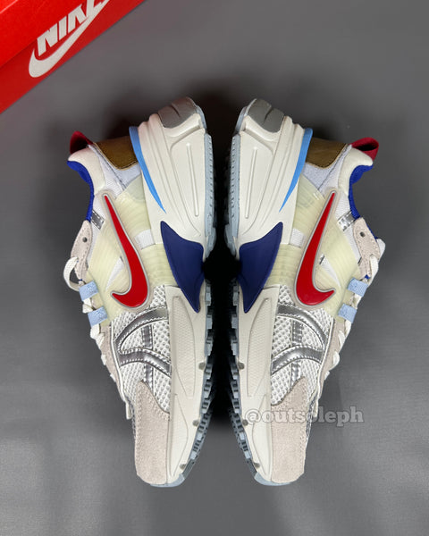 V2K 'Metallic Silver Gym Red & University Blue' For Men & Women