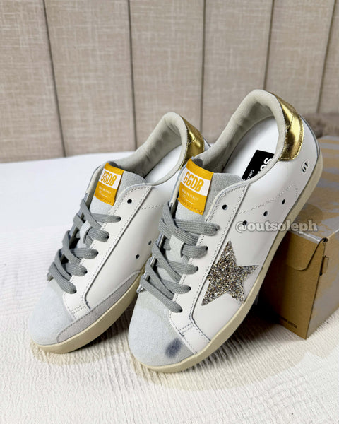 Golden Goose Super Star 'White Gold Silver' For Women