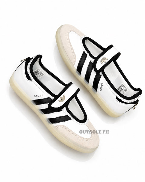 Samba Mary Jane 'White Black Gum' For Women