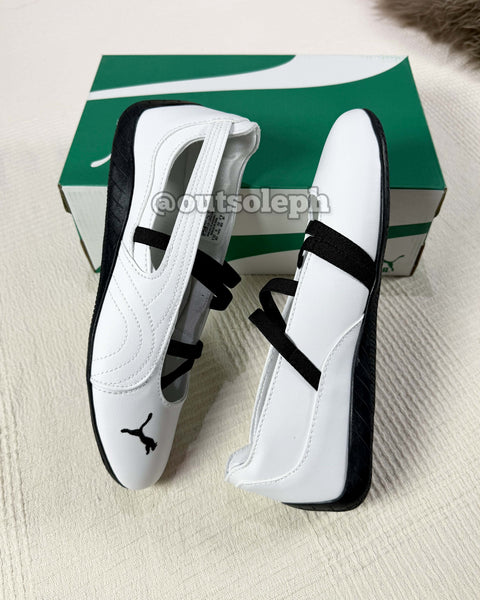 Speedcat Ballet 'White Black' For Women