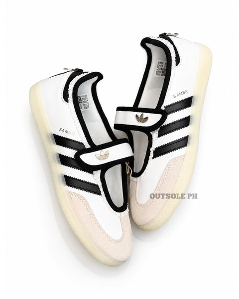 Samba Mary Jane 'White Black Gum' For Women