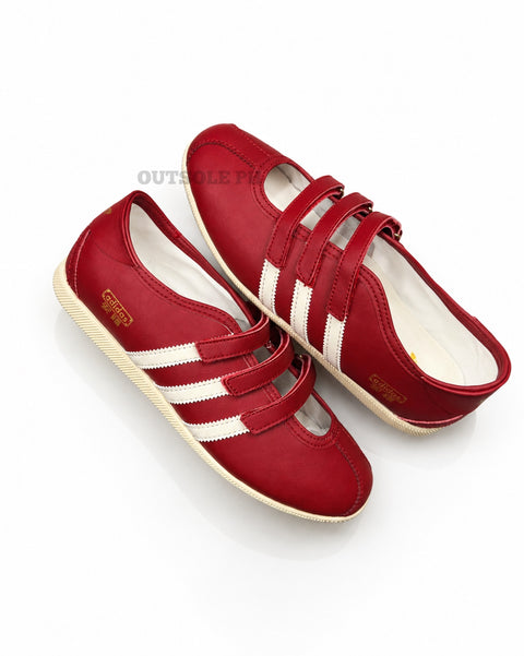 Anfu Mary Jane 'Deep Crimson Red' For Women