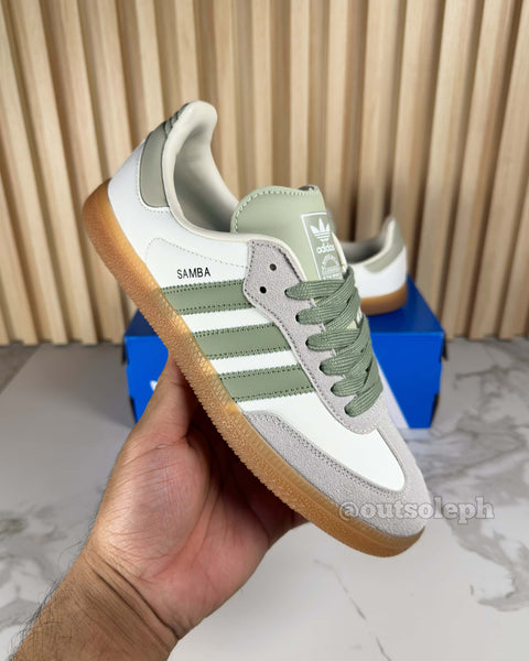 Samba 'White Silver Green'  For Women