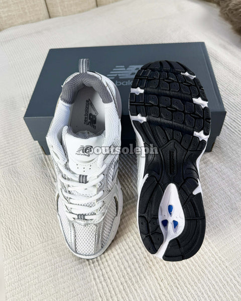 NB530 'White Silver Grey'  For Men & Women