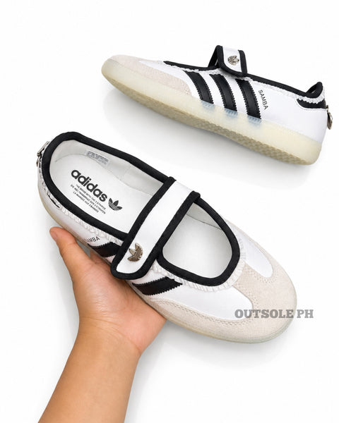 Samba Mary Jane 'White Black Gum' For Women