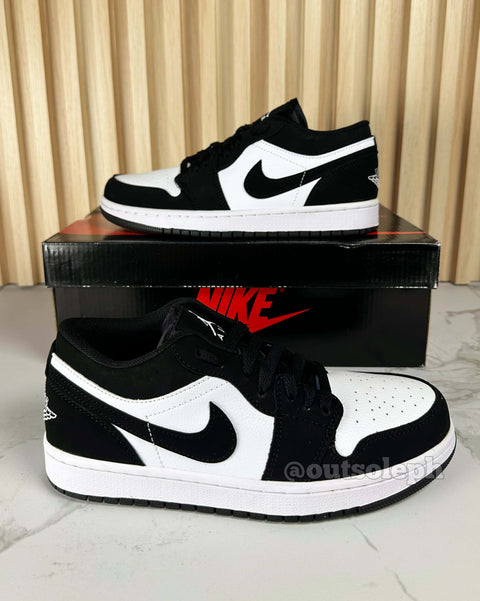 J1 Low 'White Black' For Men & Women