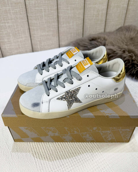 Golden Goose Super Star 'White Gold Silver' For Women