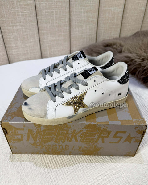 Golden Goose Super Star 'White Gold' For Women