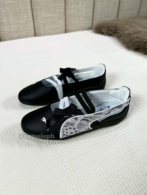 Speedcat Ballet Lace ' Black White' For Women