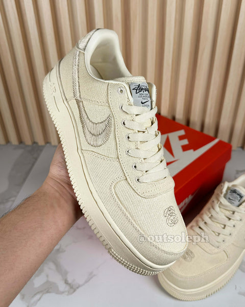 Af1  X Stussy 'Fossil' For Men & Women