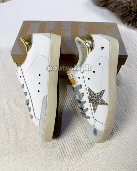 Golden Goose Super Star 'White Gold Silver' For Women
