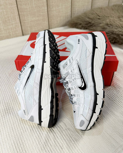 P6000 'White Metallic Silver Black' For Men & Women