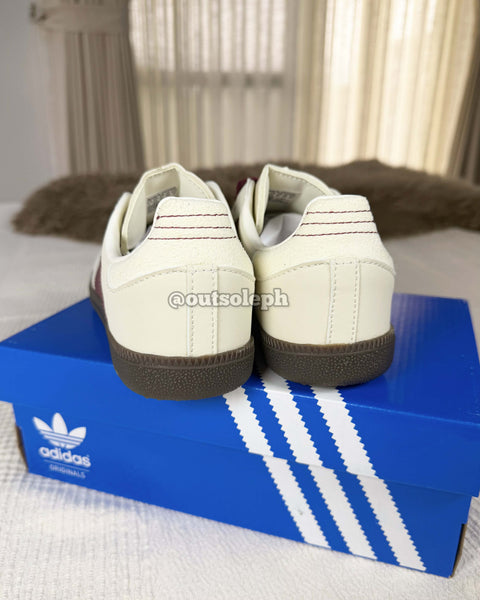 Samba 'Cream White Maroon  For Women