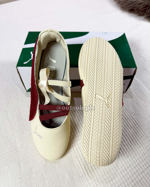 Speedcat Ballet Lace 'Ivory Ruby' For Women