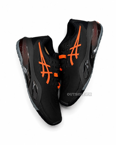 Gel Resolution X 'Black Orange' For Men & Women | Tennis & Pickleball Shoes