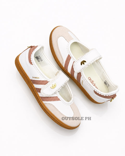 Samba Mary Jane 'White Pink Gum' For Women