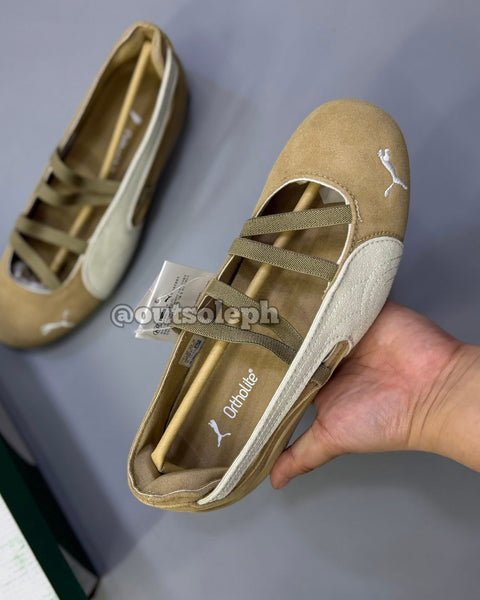 Speedcat Ballet 'Brown White' For Women